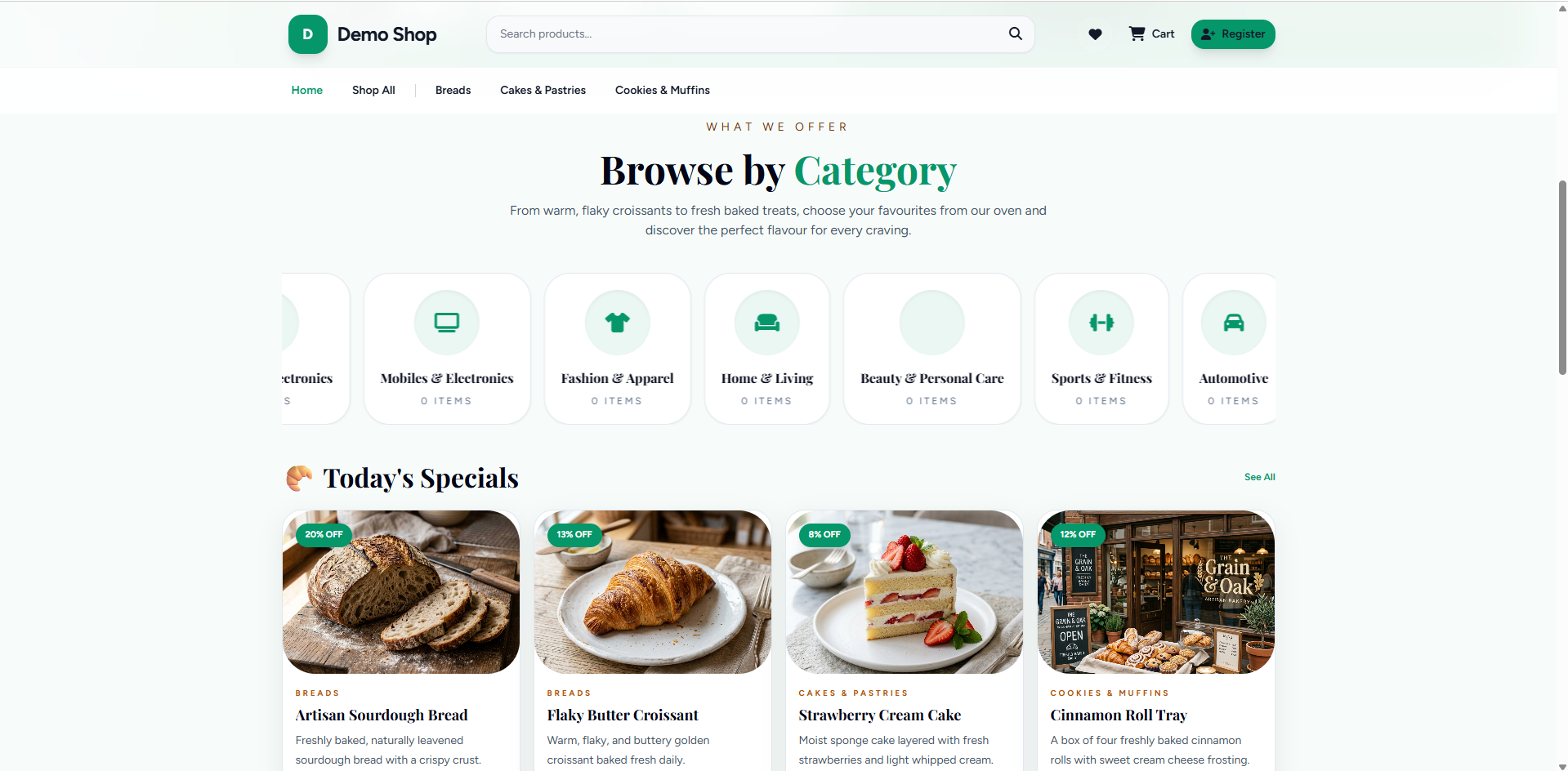 Bakery Preview